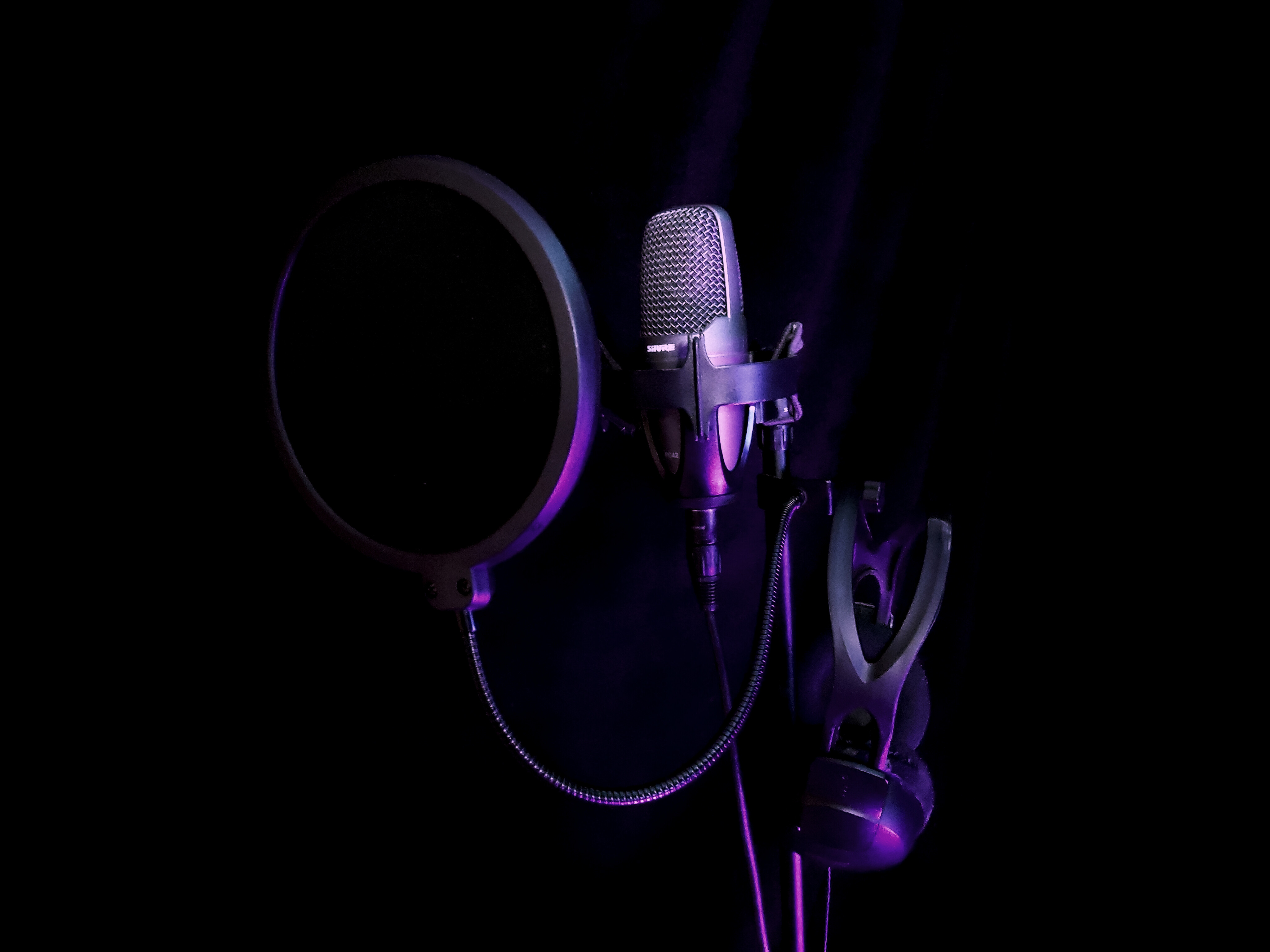 Dubbing studio background